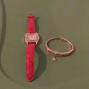 Watch and bracelet